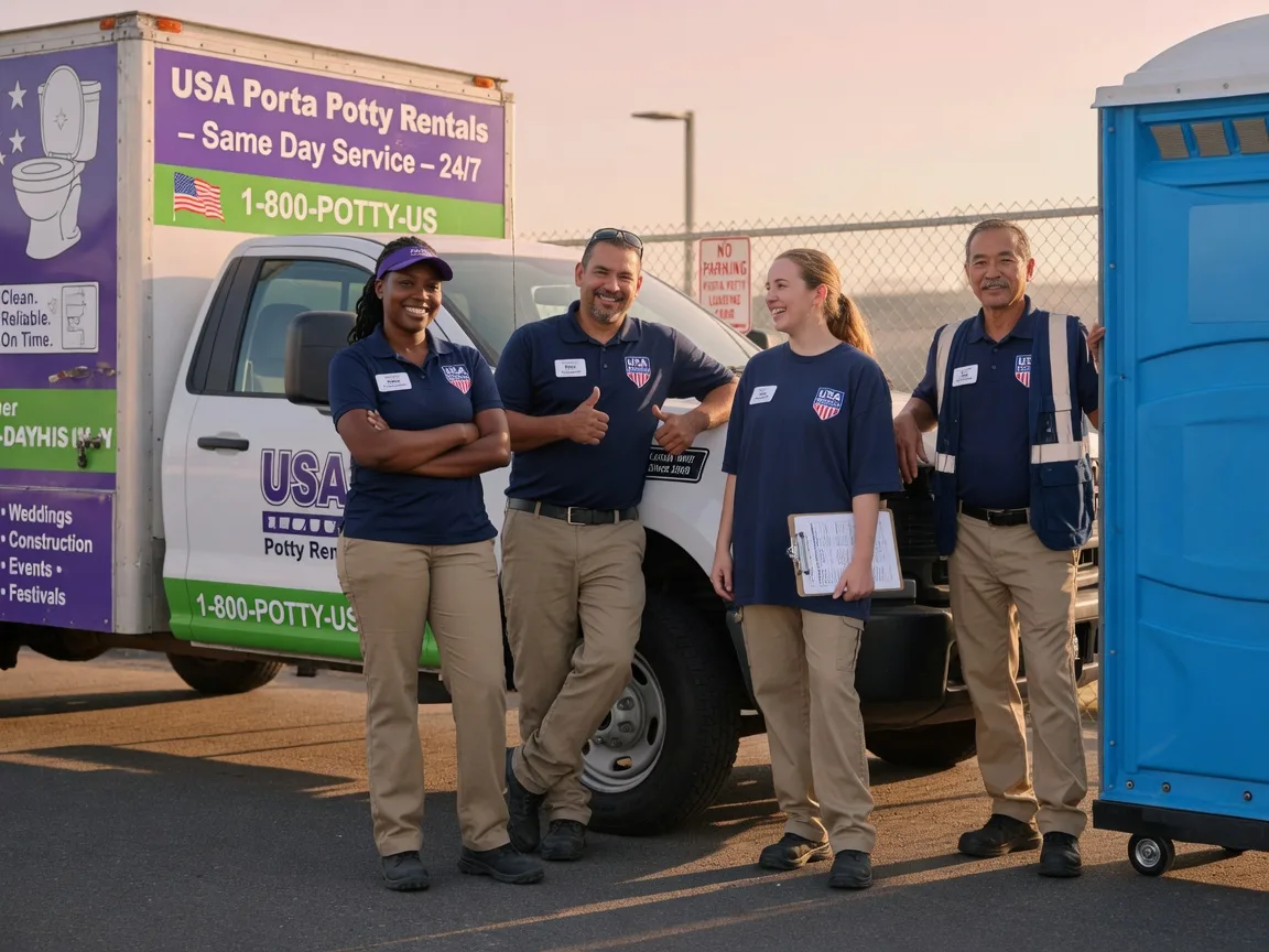Porta Potty Rental company in Hallstead, PA